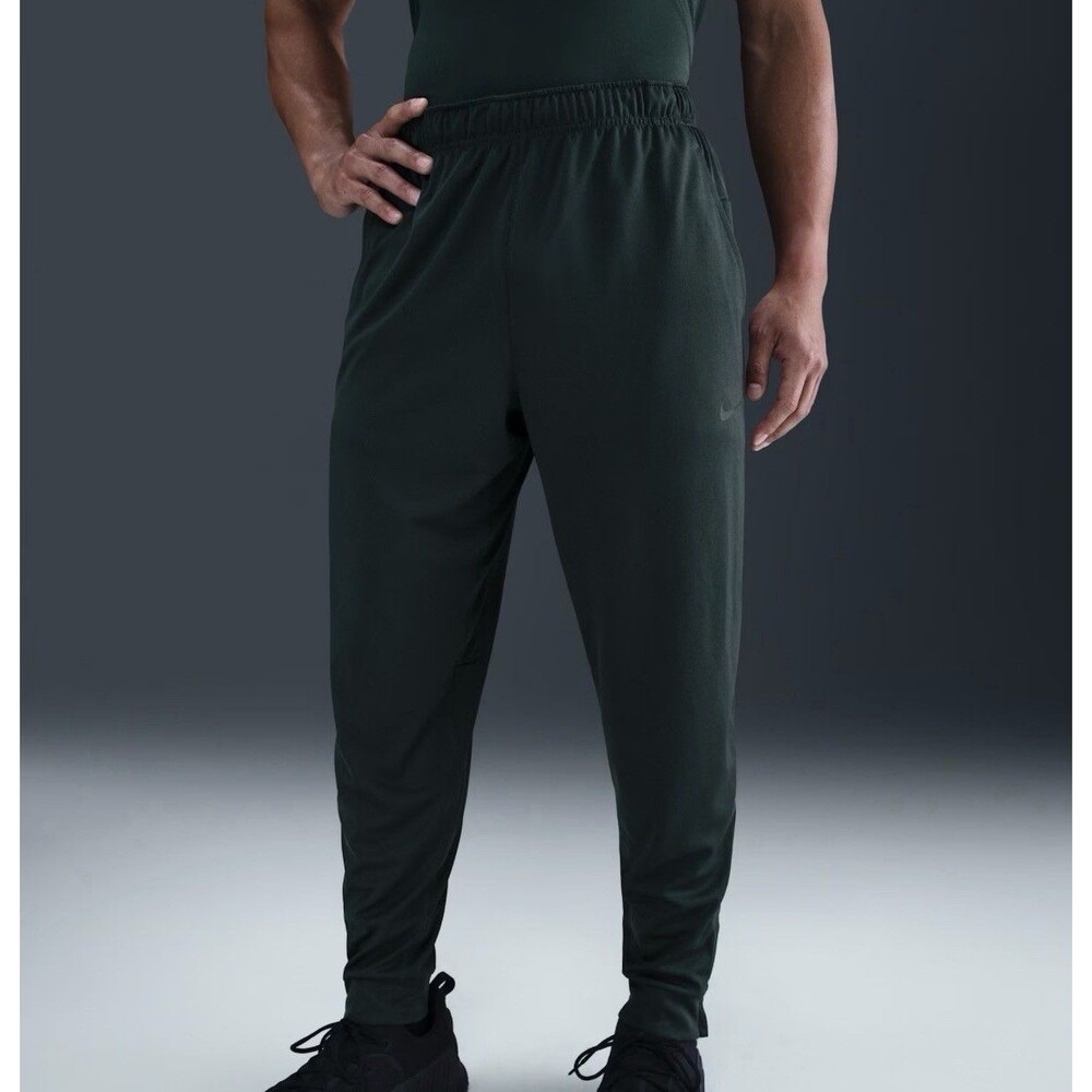 Nike Men’s Totality Dri-fit Tapered Zippered Cuff Versatile Pants Dark Green L